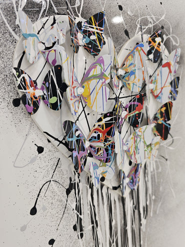 Dripping Black Heart