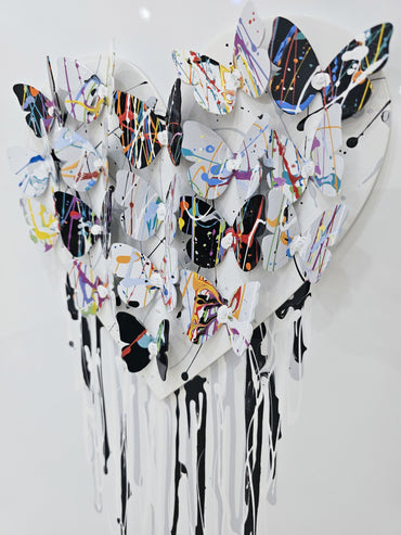 Dripping Black Heart