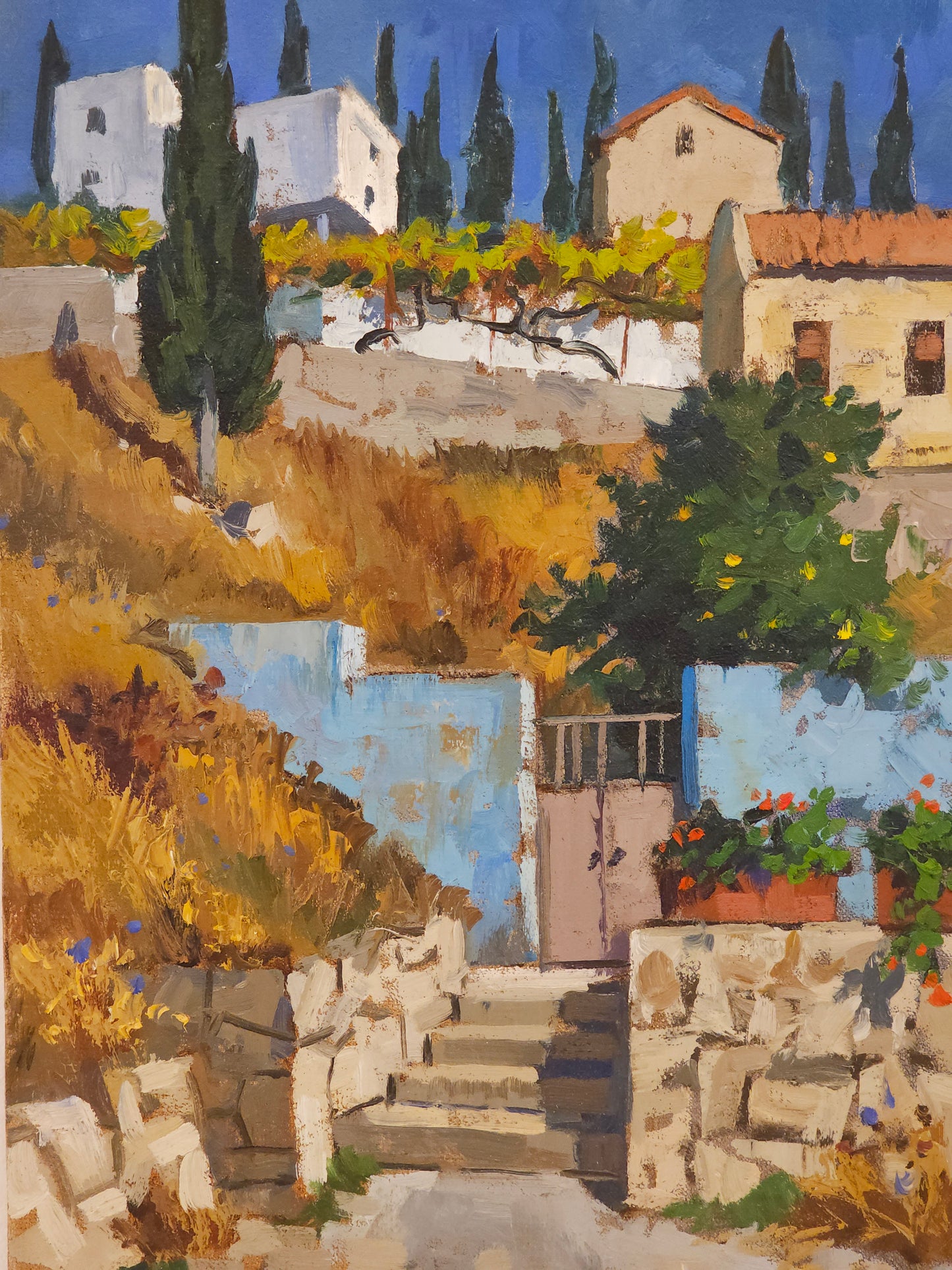 Hillside View in Safed