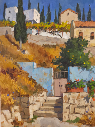 Hillside View in Safed