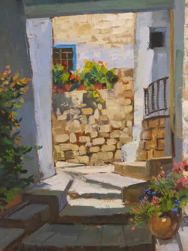 Courtyard Entrance in Safed