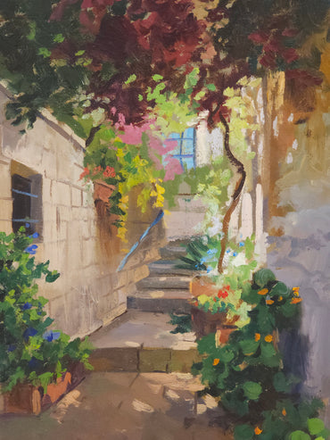 Garden Alley in Safed