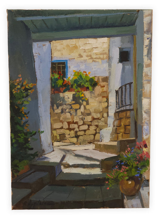 Courtyard Entrance in Safed