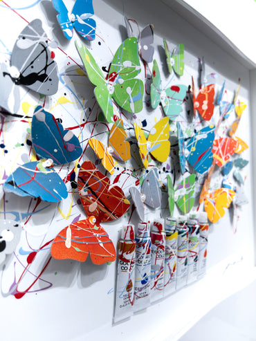 Left side view of the Vibrancy of Life Artwork