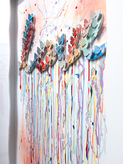 Right side view of Dripping Love artwork