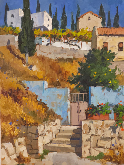Hillside View in Safed