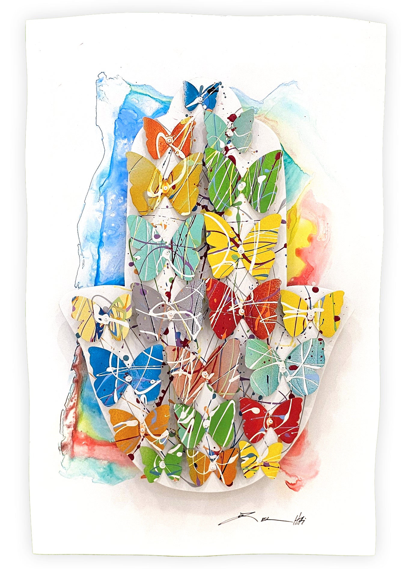 Colorful Hamsa