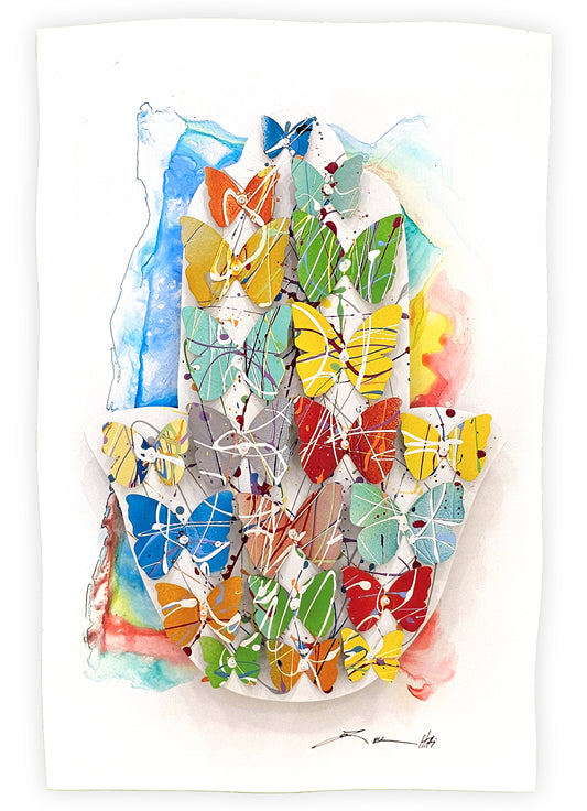 Colorful Hamsa